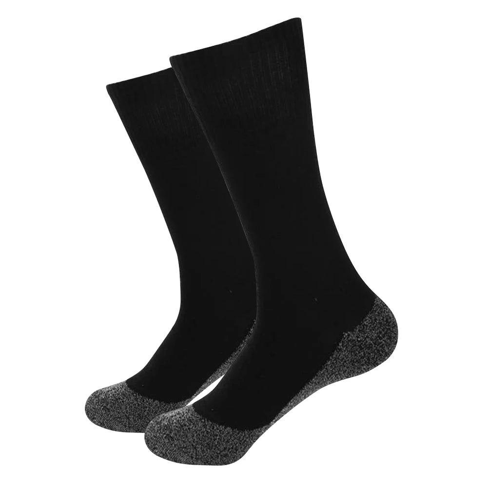 1/2Pairs Winter Self-Heating Socks for Men/ Women Elastic Anti-Slip