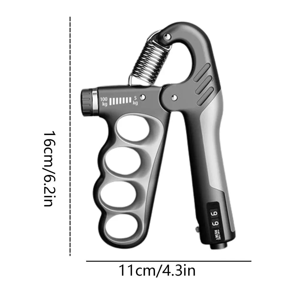 5-100Kg Hand Gripper, Wrist Expander Hand Strengthener Adjustable Dynamometer