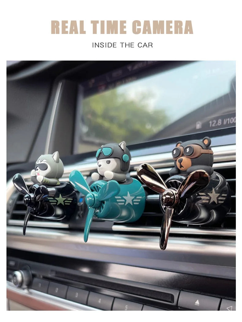 Bear pilot car air freshener