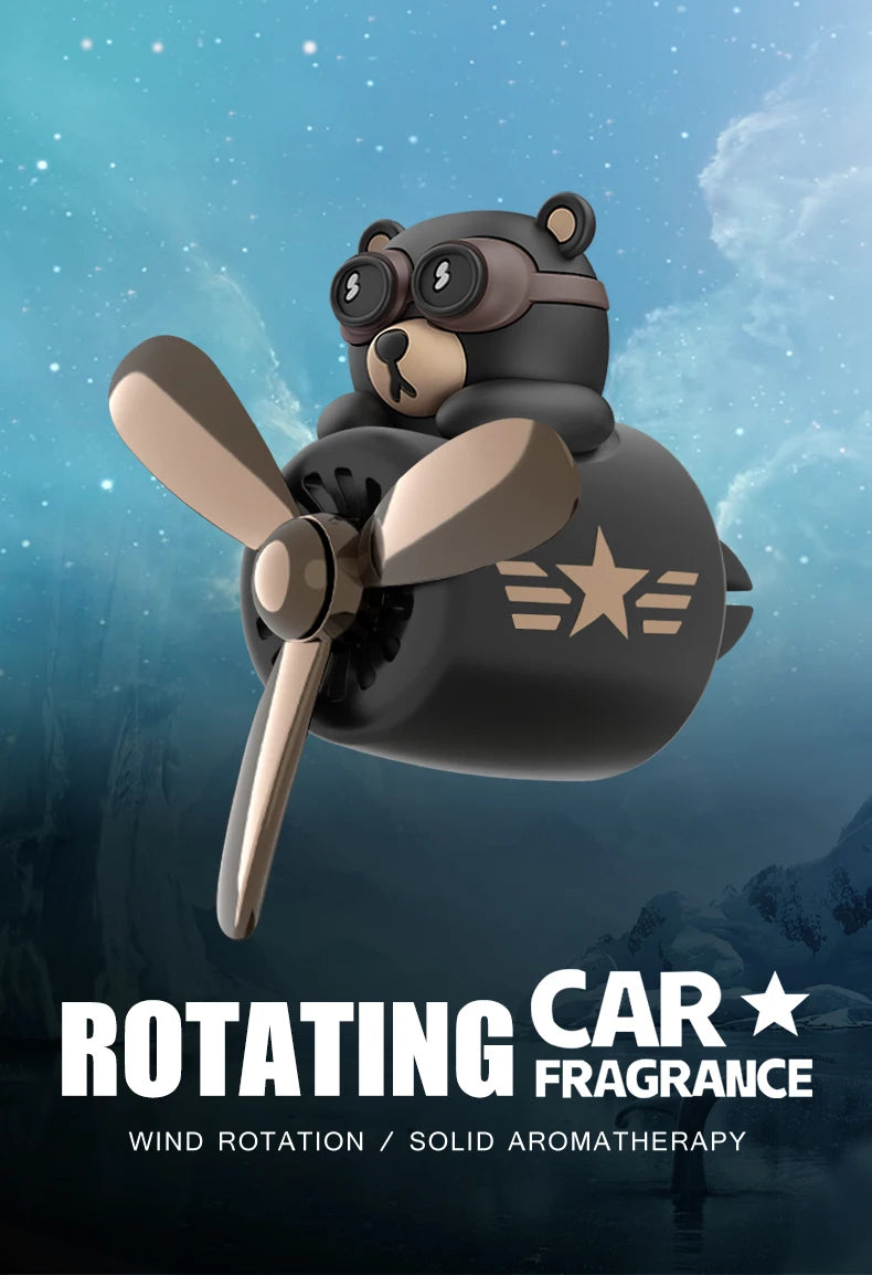 Bear pilot car air freshener