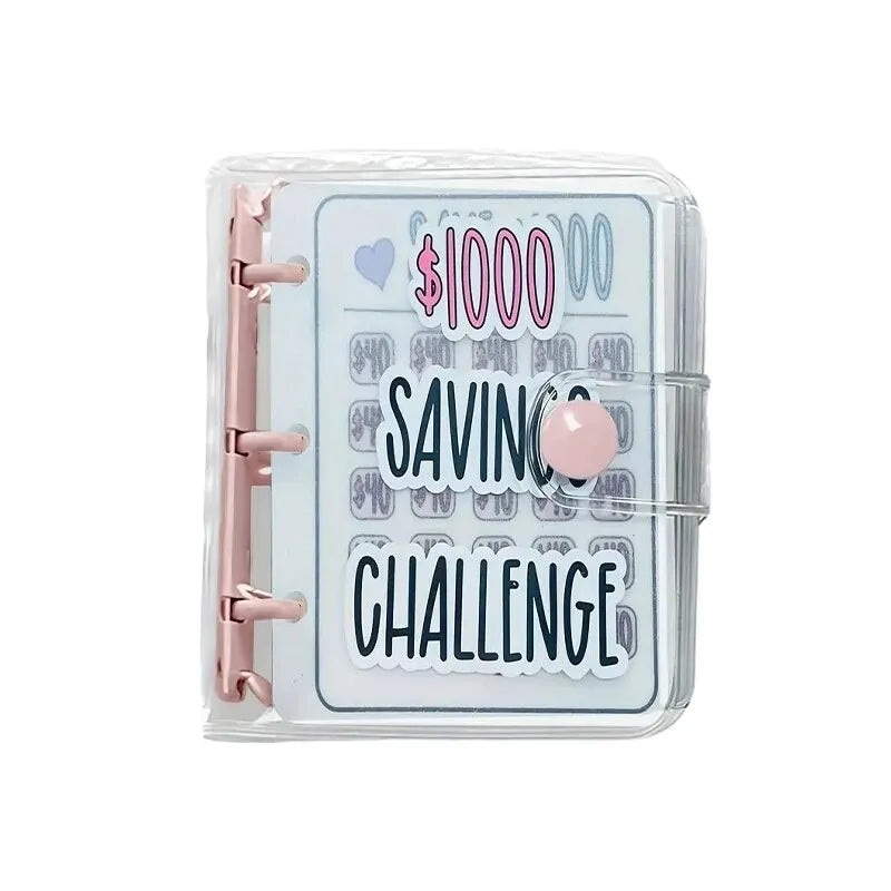 Creative $1,000 Savings Challenge Binder with Envelope