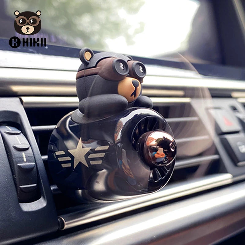 Bear pilot car air freshener