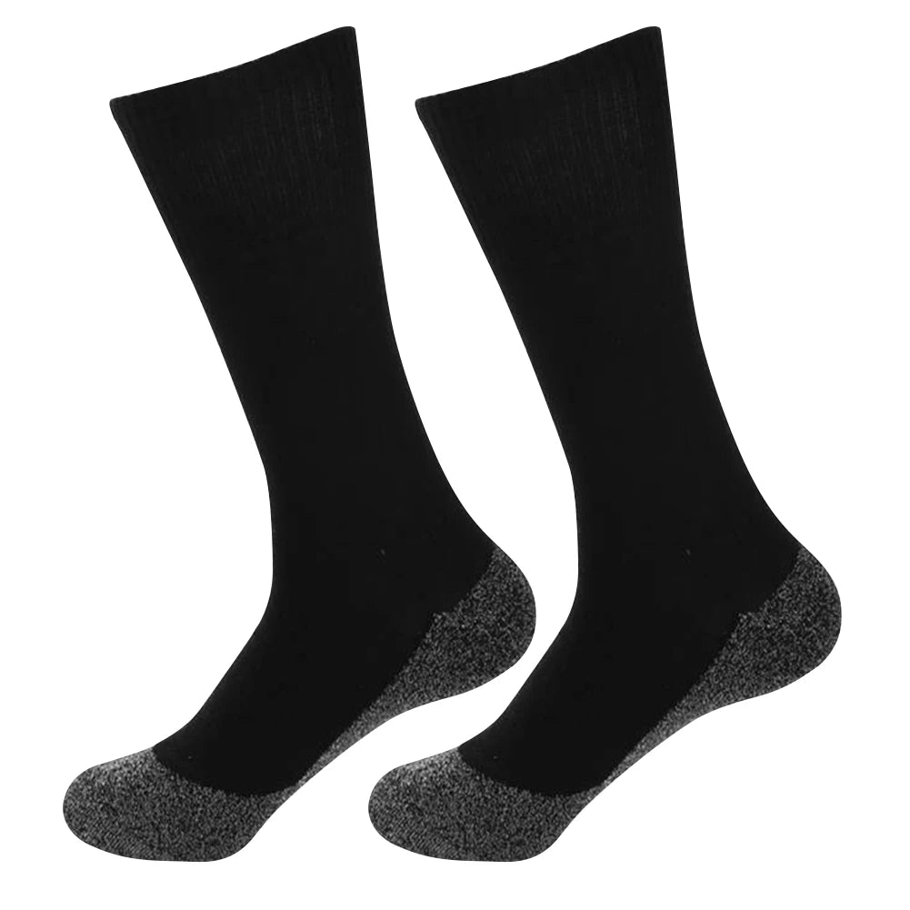 1/2Pairs Winter Self-Heating Socks for Men/ Women Elastic Anti-Slip