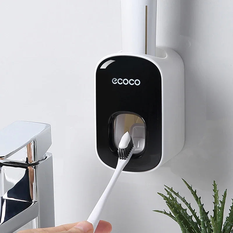 Automatic Toothpaste Dispenser Holder Wall Mount Stand