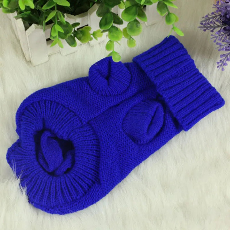 Winter Clothes Knitted Pet Clothes for Small Medium Dogs ,cats