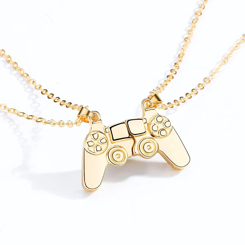 Hip-hop Gamepad Pendant Rope Chain Necklace