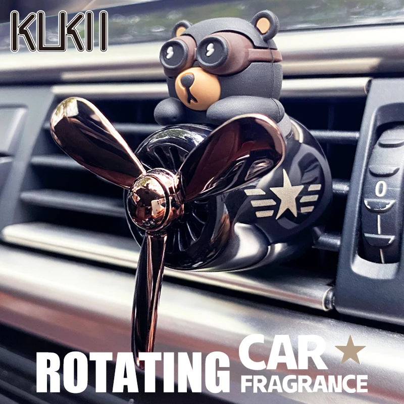 Bear pilot car air freshener