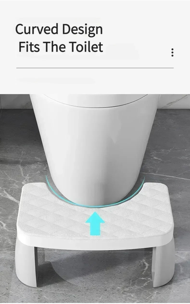 1 PCS Removable Non-slip Toilet Seat Stool