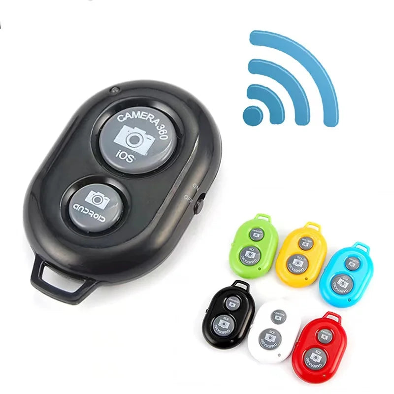 Mini Camera Bluetooth-compatible Remote Controller Photo Shutter Selfie For IOS/Android Smartphones