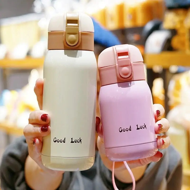 200ml/360ml Cute Candy Mini Stainless Steel Thermal Coffee Mug Vacuum flask insulated