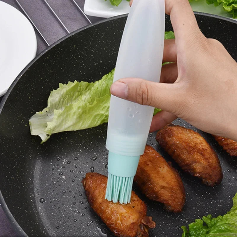 BBQ Oil Bottle Basting Brush